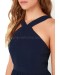 Air Of Romance Navy Blue Maxi Dress